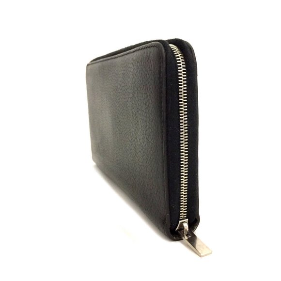 CELINE Logo Leather Zippy Zip Around Long Wallet - Picture 3 of 8